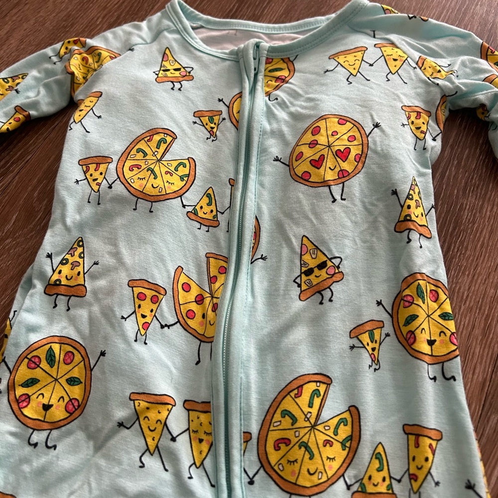 Little Sleepies Pizza Pals 18-24 M Zippy